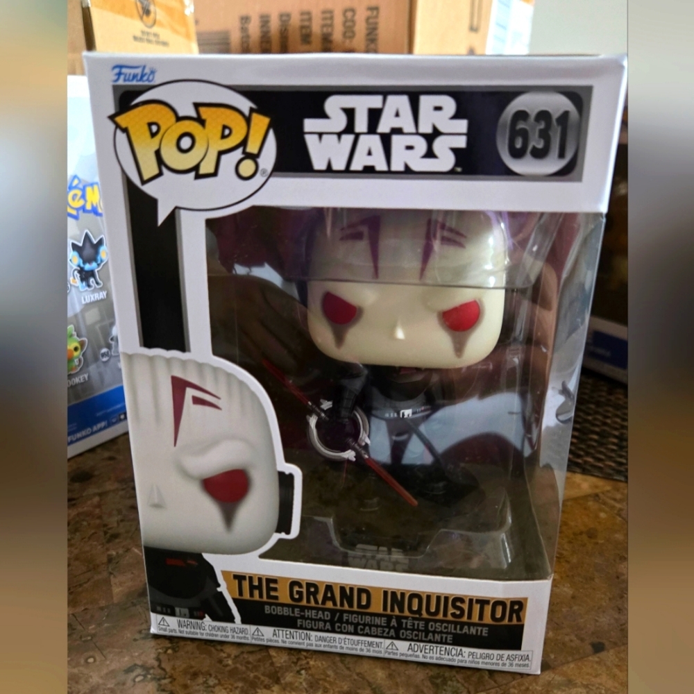 Funko Pop Star Wars The Grand Inquisitor # 631 Bobble-Head